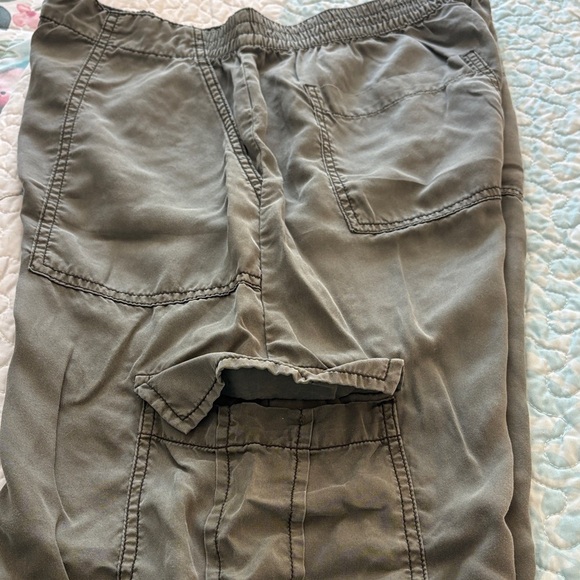 Sanctuary Women's Wide Leg Cargo Pants in Khaki Green Size XL Women’s - Picture 7 of 9